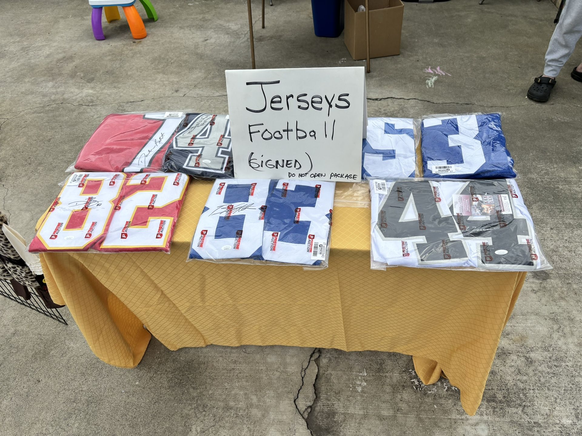 Signed Jerseys NFL