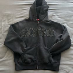 Supreme Zip Up Hoodie