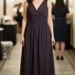 Bill Levkoff Purple Formal Dressi