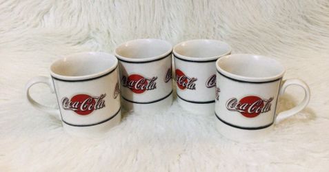 4 Vintage Coca-Cola Coffee Mug