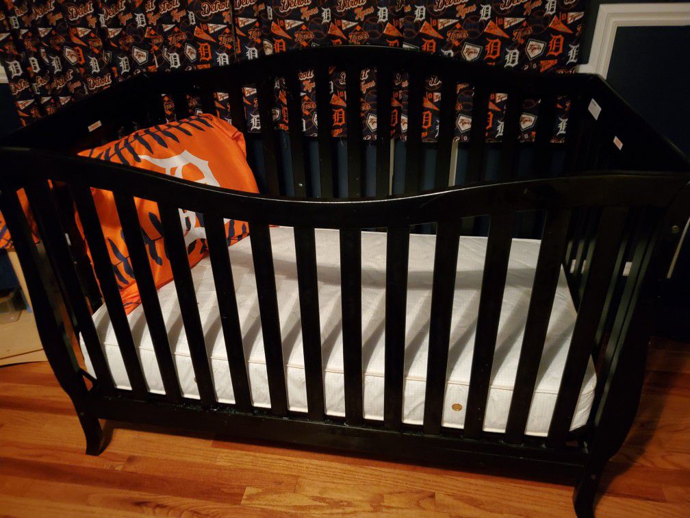 Black Baby Crib