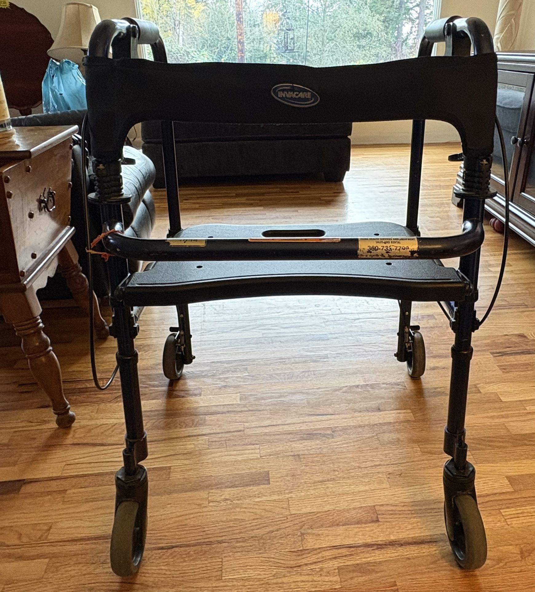 Invacare Rolling Adult Walker