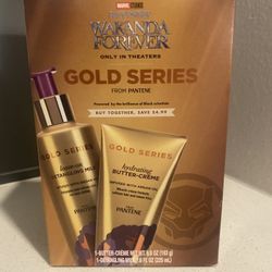 Pantene Gold Series Black Panther Hair Treatment Holiday Pack - 14.4 fl oz/2ct $10.00 