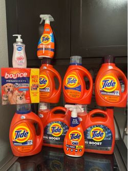 Brand new tide bundle all for ($95)(Cash only)(price is firm)