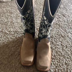 Leather Cowgirl Boots