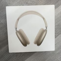 Starlight AirPods Max With Noise Cancellation And USB-C charger 