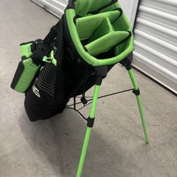 Ping Hoofer ProdiG Stand Bag - Black/Green/White