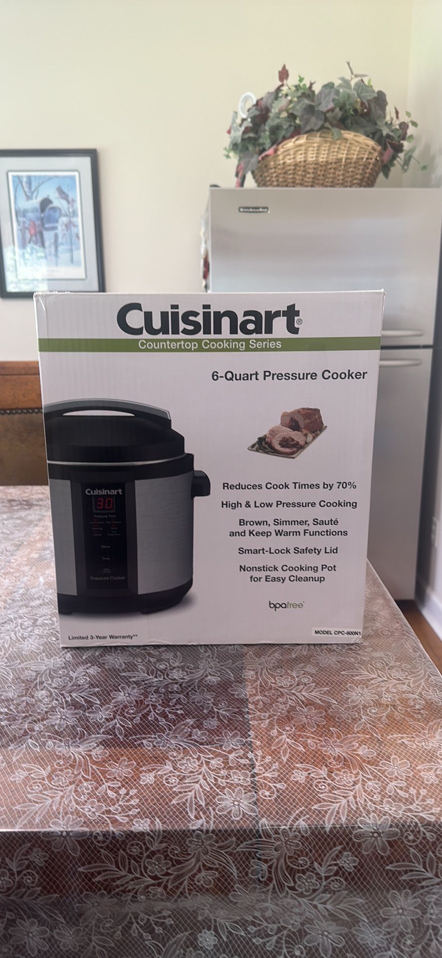 Cuisinart 6 Quart Pressure Cooker