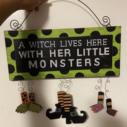 Halloween Door Sign 