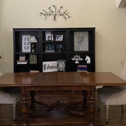 Vintage English Oak Jacobean Table