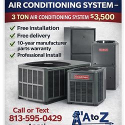3 Tons Air Conditioning System 