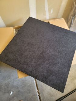 2x2 Black Acoustic Wall Panels
