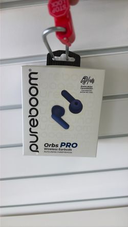 Pure boom wireless earbuds