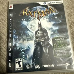 PS3 Batman Arkham Asylum $10