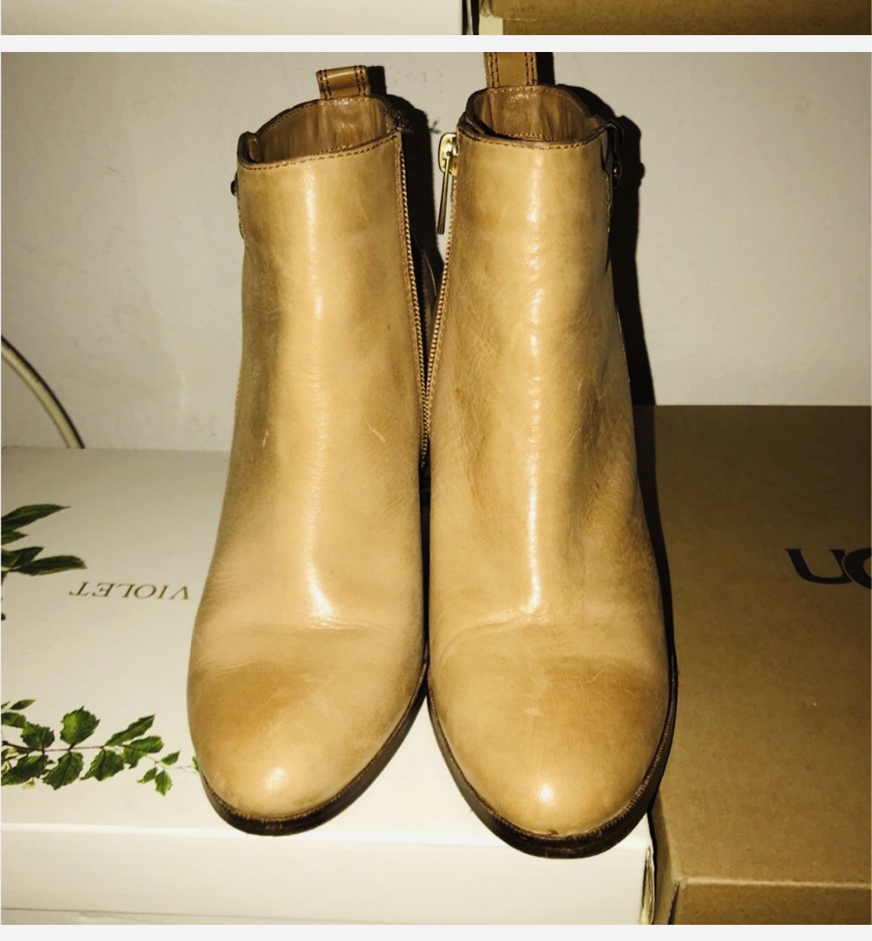 Coach Boots, Used, Good Condition, Size 7.5