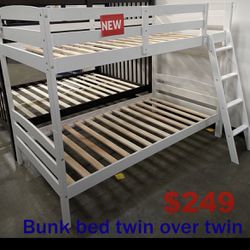 Bunk Bed twin Over Twin