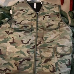 Adult Forest Camouflage Military Vest
