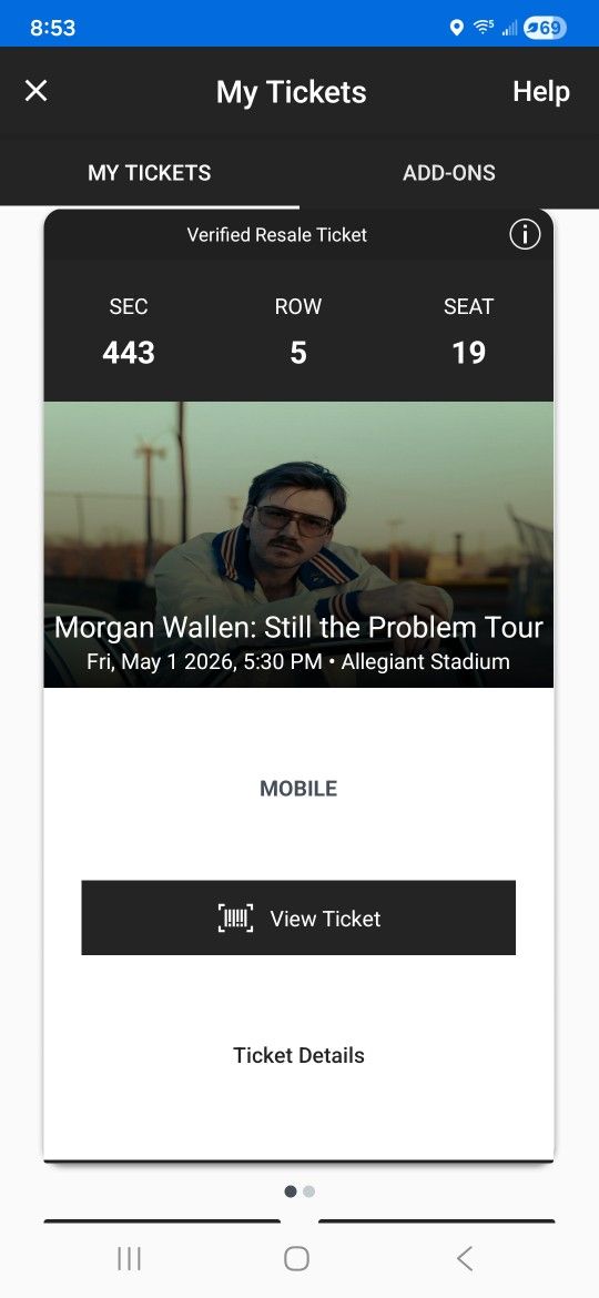 Morgan Wallen Tickets 