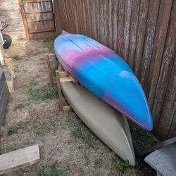 Perception Kayaks With Paddles And Anchors For Sale 