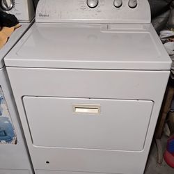 Secadora De Gas Whirpool Heavy Duty Con Garantía Lusiendo Y Trabajando Exelente $250