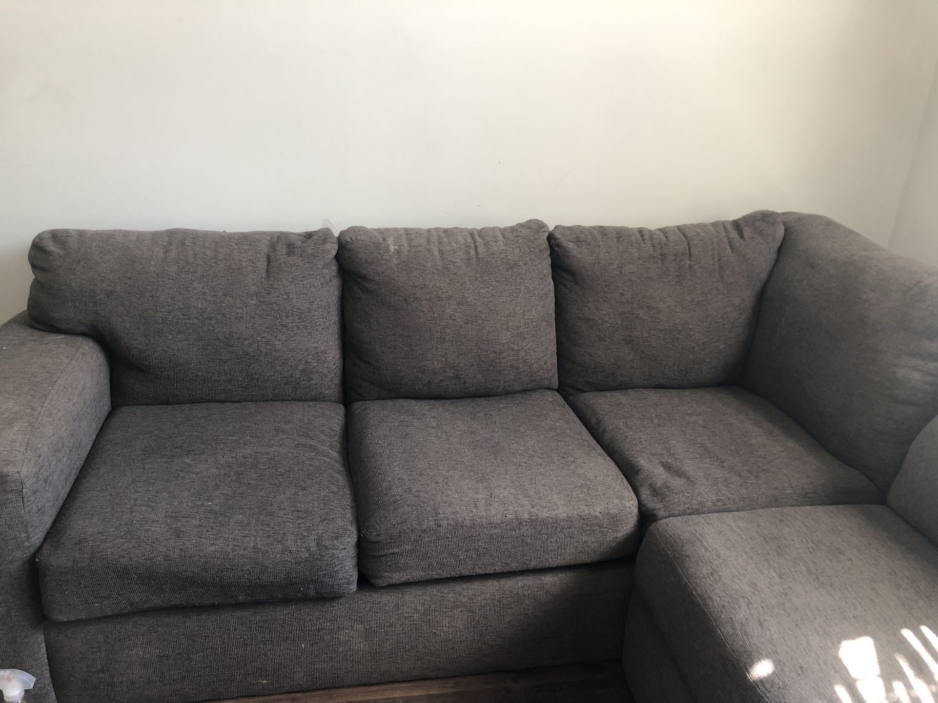 All Grey Sectional