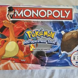 Monopoly Pokemon Edition De Kanto / Hasbro Gaming COMPLETE