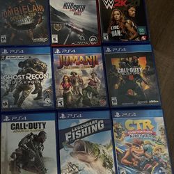 ps4 games-$10 EACH-make offer for all