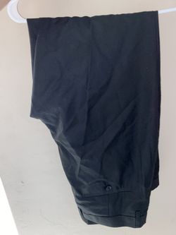 Black Dress Down Pants (Men)