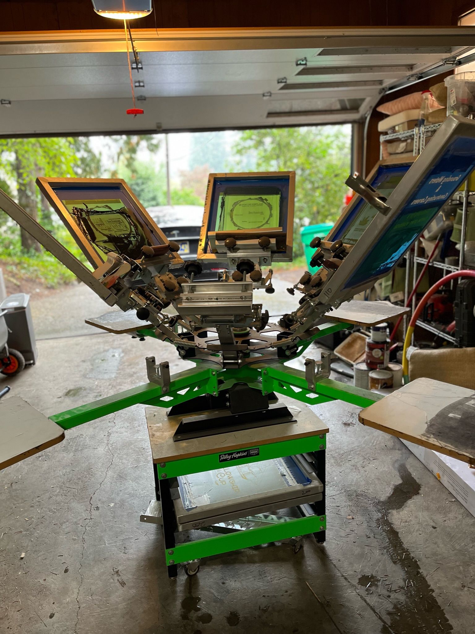 Selling Entire Screen Printing Shop