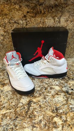 Jordan 5 Fire Red (Silver Tongue 2020)