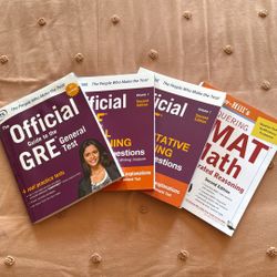 GRE and GMAT Prep Materials