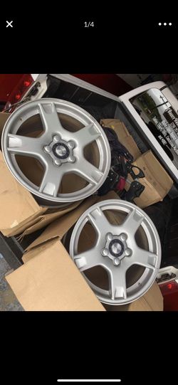 Corvette wheels 18 rear 17 front