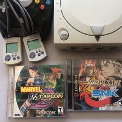 Dreamcast Sega System Marvel Vs Capcom 2 & Snk Vs 