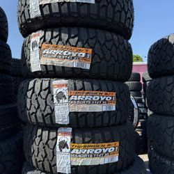 ‼️🚨vendo Set De Llantas 265 60 18 Arroyo Tires R/T