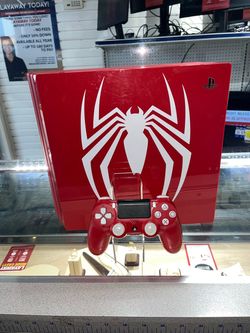 Sony PlayStation 4 Pro Limited Edition Marvel’s Spider-Man Red 1TB Console w/ Controller