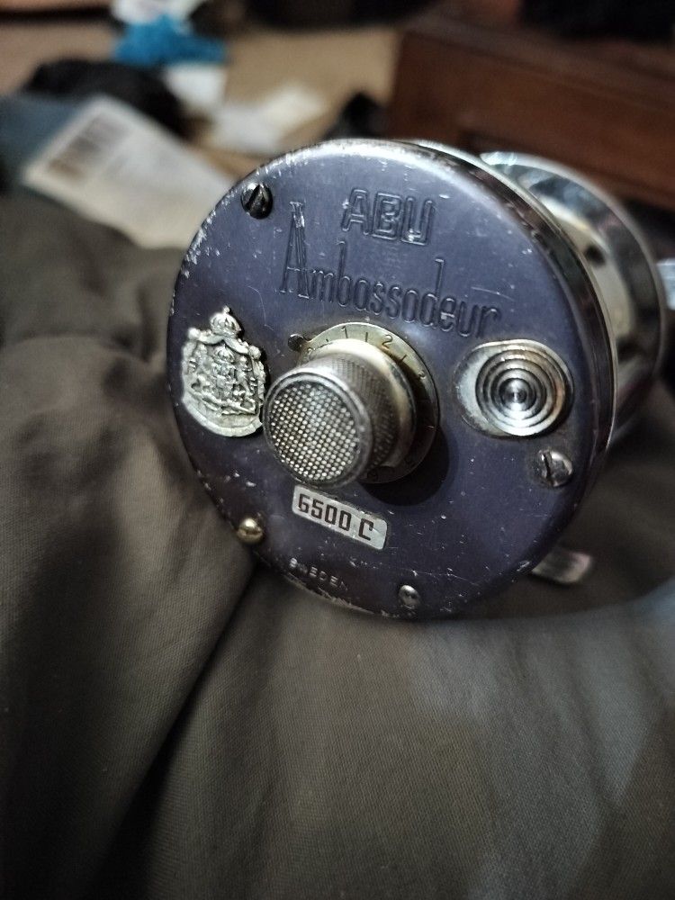 Vintage 1973 Abu Garcia Ambassadeur 6500C Fishing Reel