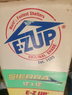 EZ-UP SHADE SHELTER