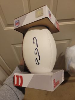 Patrick Mahomes Signed Football