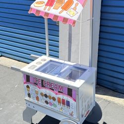 Melissa & Doug Reversible Play Food Cart