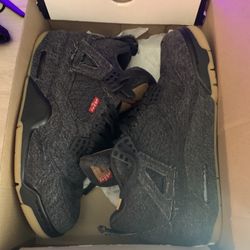Jordan 4 Levi Black Denim