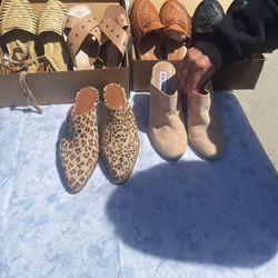 NEW Leather Sandals , Shoes Etc   $30 Each!!!