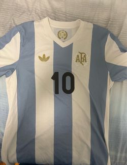 adidas Argentina 50th Anniversary Jersey - Messi #10 - Authentic Size L (JF2641)