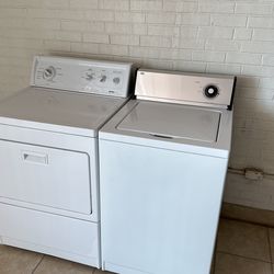 Roper Washer And Electric Dryer 
