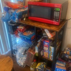 Microwave With Stand 