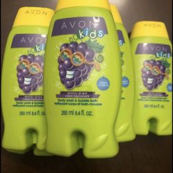 Avon Naturals For Kids  Bubble Bath/body Wash