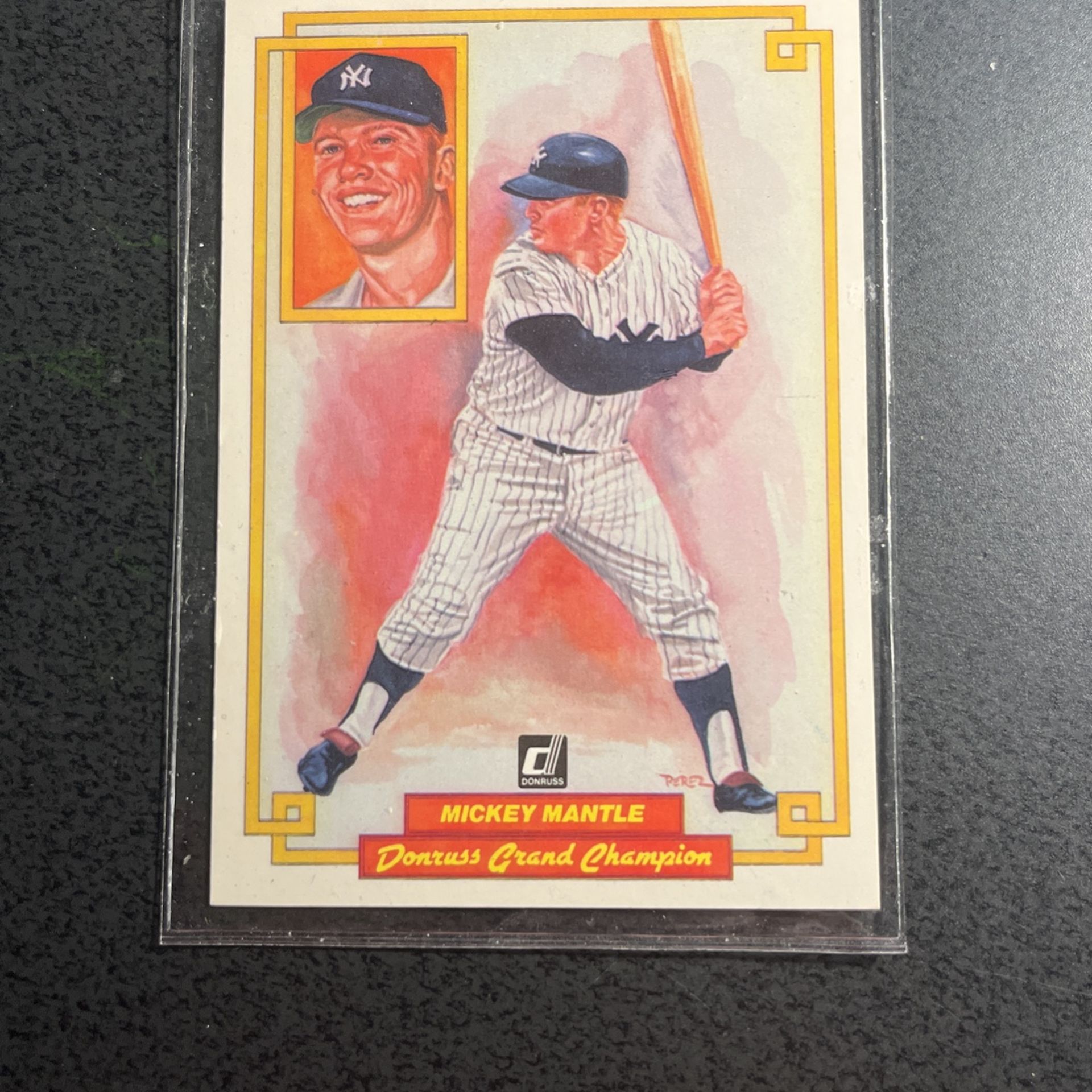 Mickey Mantle Grand Champion Card