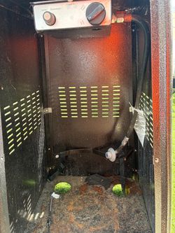 Outdoor gas heater