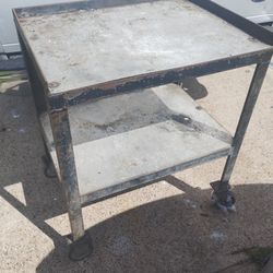 Metal Work Cart