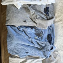 4 Ralph Lauren Polo Shirts 