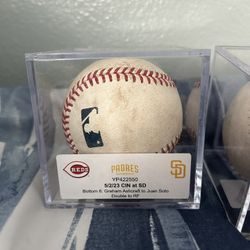 Juan Soto Game Used Ball 